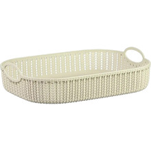 Кошик IDEA HOME White Rattan (1195-IH)