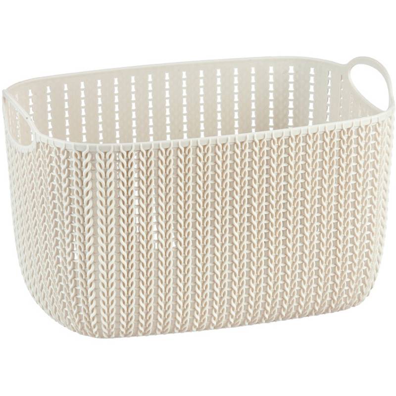 Корзина IDEA HOME 7 л White Rattan (2381-IH)
