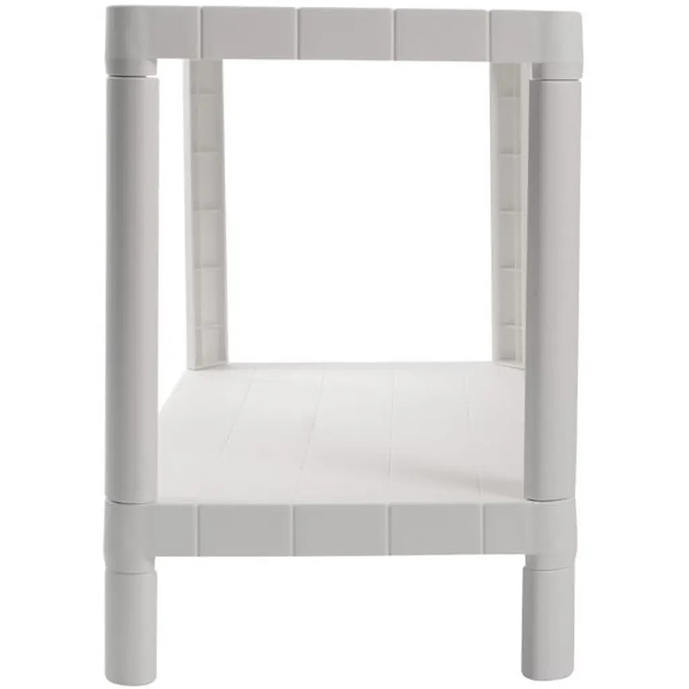 Этажерка VIOLET HOUSE (6032 Olympic 2 пол. WHITE 27*42*39 см) Размеры 27 x 42 x 39