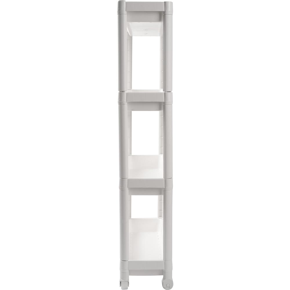 Етажерка VIOLET HOUSE 6014 Long Shelf 4 полиці White (8690070407155) Особливості Матеріал: поліпропілен;