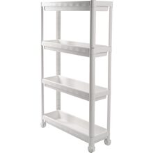 Этажерка VIOLET HOUSE 6014 Long Shelf 4 полки White (8690070407155)