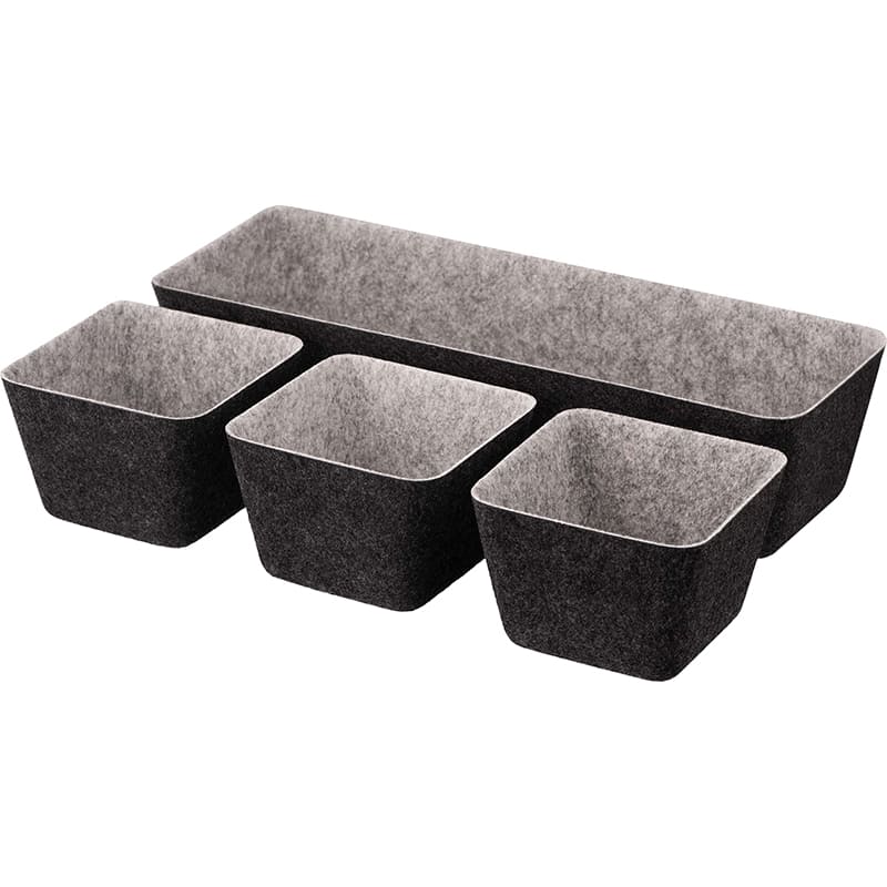 Набор органайзеров ARDESTO Prestigio 4 пр Grey (ARHH5101FG)