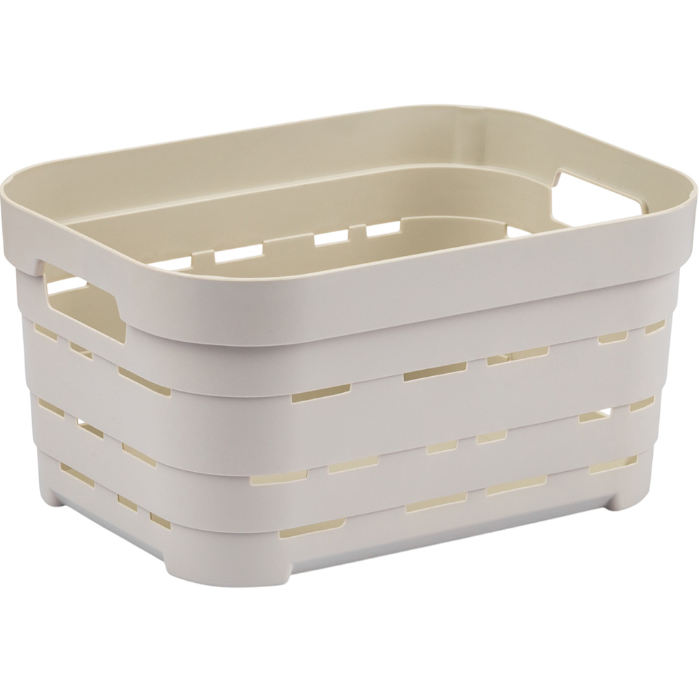 Корзина IDEA HOME Pyramid 3.8л 24x17,5x12 см Beige (00611 Bej)