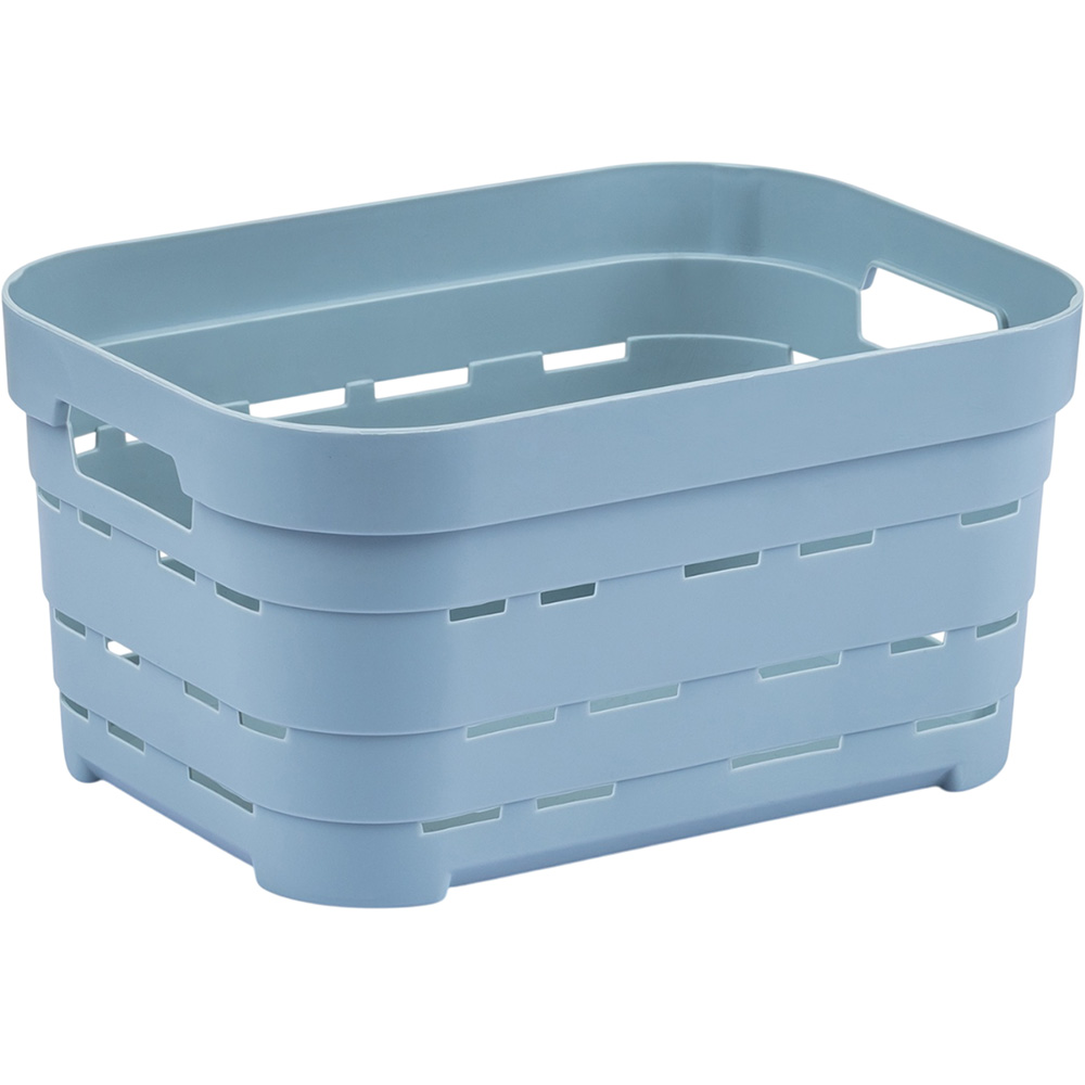 Корзина IDEA HOME Pyramid 3.8 л 24x17,5x12 см Blue-Grey (00611 Blue)