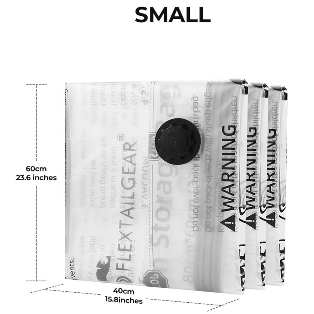 Вакуумні пакети FLEXTAIL S 40х60 см 4 шт (6971670130394) Тип вакуумний пакет