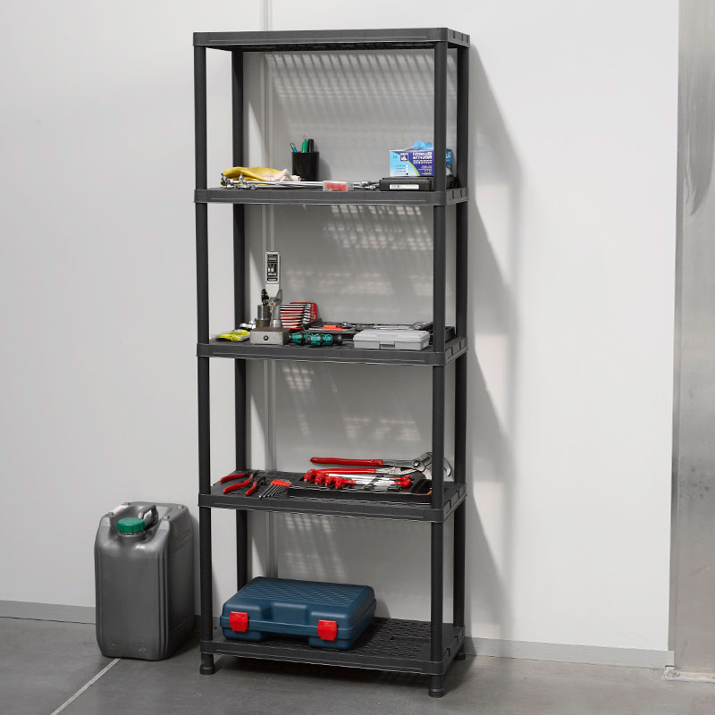 Стелаж TOOMAX Universal Vent 73-5 Black (145-TOOMAX) Матеріал пластик