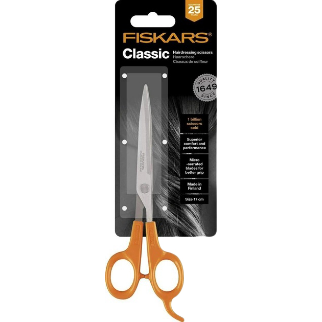 Ножницы парикмахерские Fiskars Classic 17 см (1003025) Тип ножницы парикмахерские