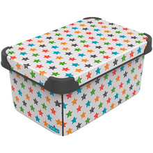 Контейнер QUTU STYLE BOX COLORED STARS 5 л (TYLE BOX с/к COLORED STARS 5л)