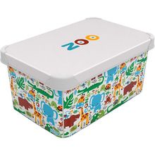 Контейнер QUTU STYLE BOX ZOO 10 л (STYLE BOX с/к ZOO 10л)