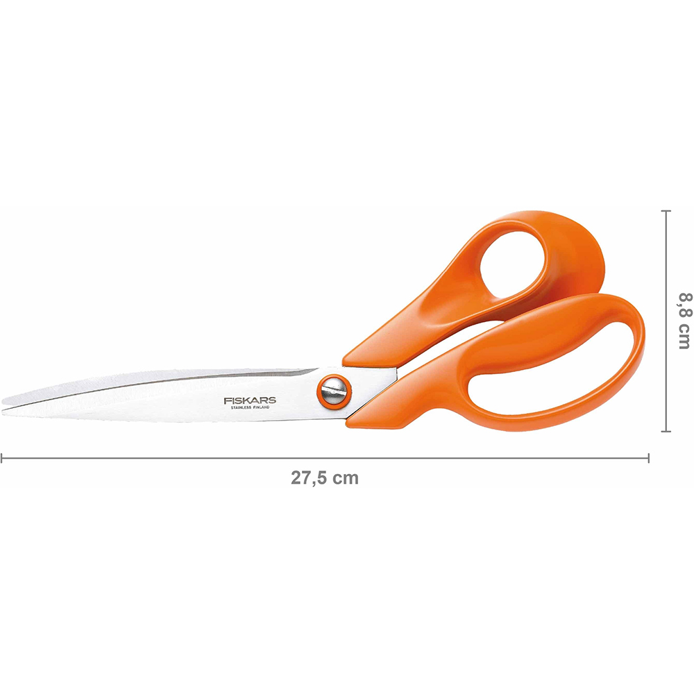 Ножницы портновские FISKARS 27 см (1005145) Материал металл