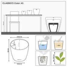 Вазон LECHUZA Classico Color 43 Мускат (13243)
