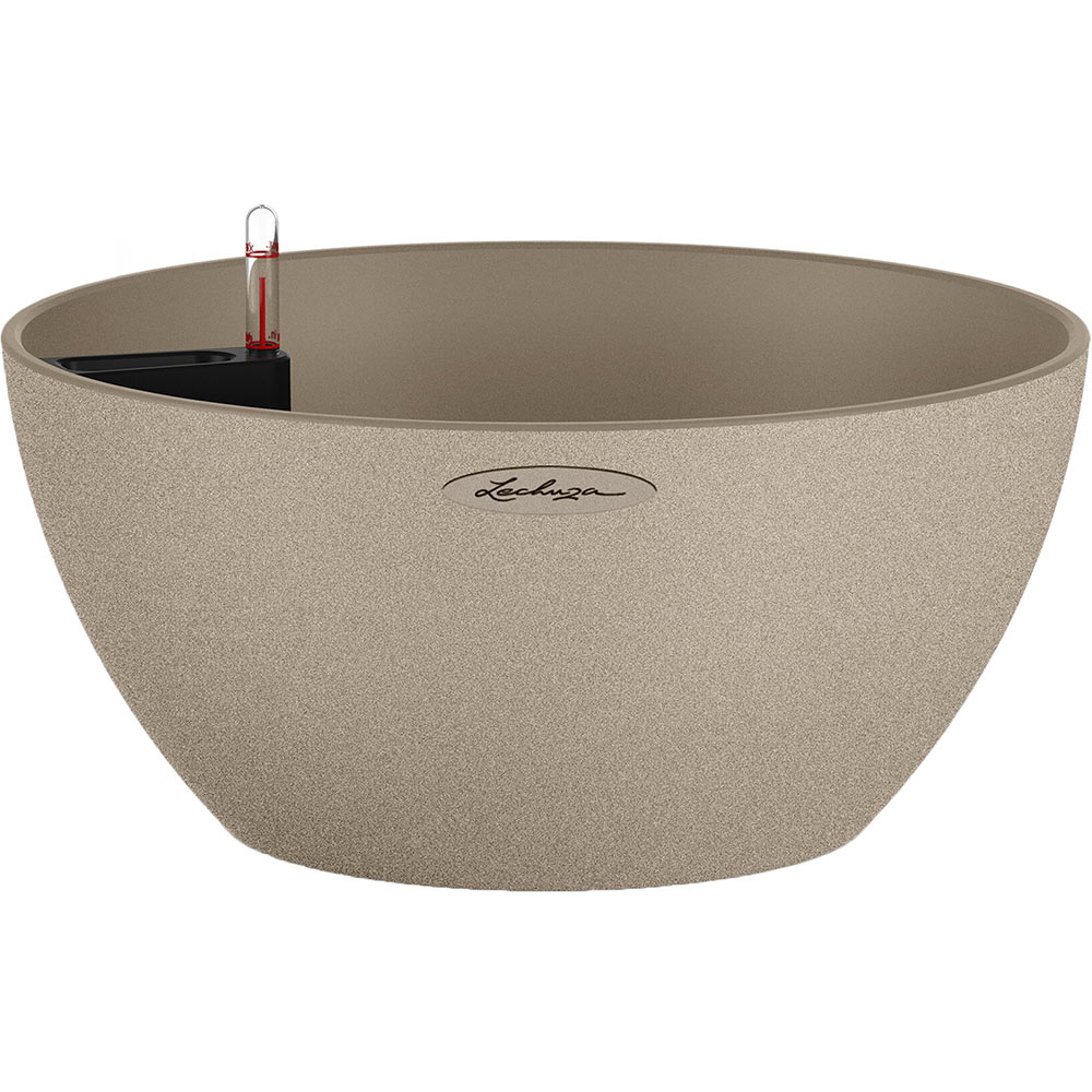 Вазон LECHUZA Cubeto Stone 40 Light Beige (13841)
