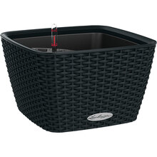 Вазон LECHUZA Bacino Cottage 30 Graphite Black (15468)