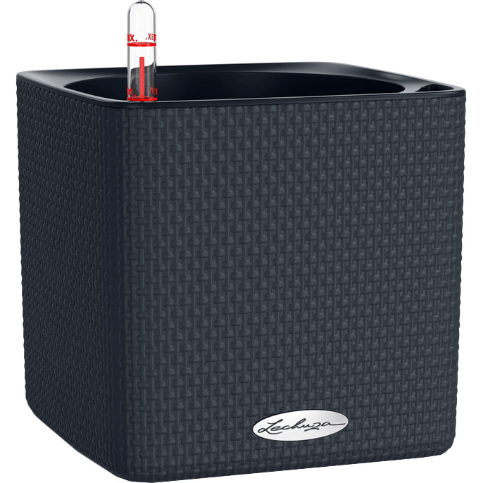 Вазон LECHUZA Cube Color 16 Grey (13584)
