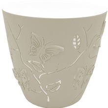 Горшок для растений ALYAPLASTIK 3D 5.3л Бежевый (ALY104beige)