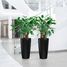 Вазон LECHUZA RONDO 40 Black matte (4008789157454)