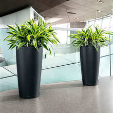 Вазон LECHUZA RONDO 40 Black matte (4008789157454)