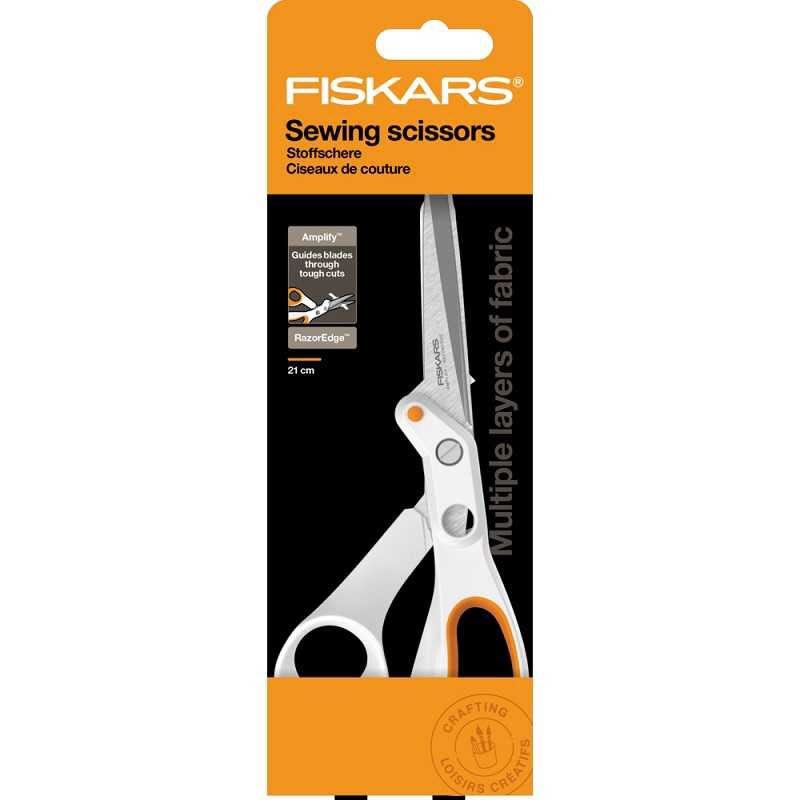Ножиці для шиття FISKARS 21 см (1070081) Матеріал метал