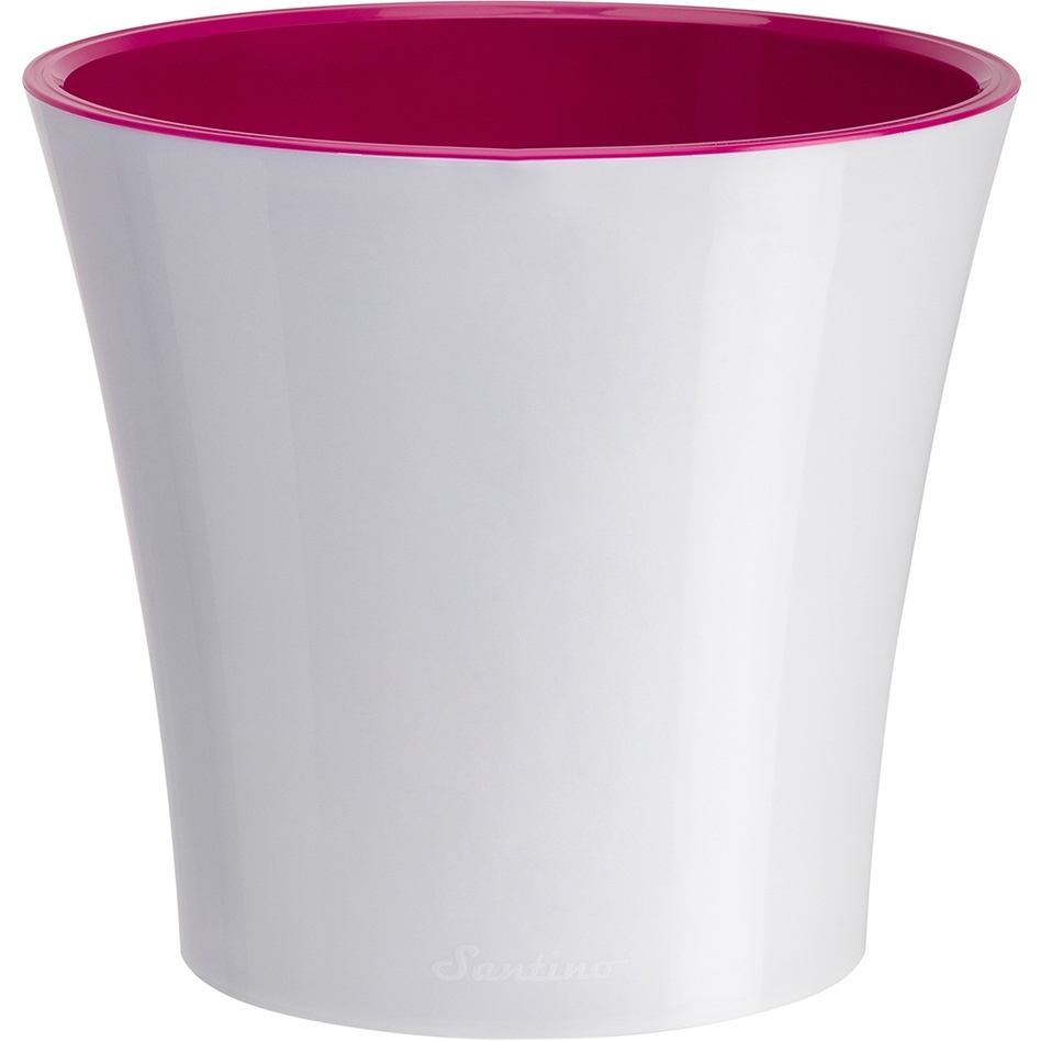 Вазон SANTINO Arte 2 л White/Purple (2004161)