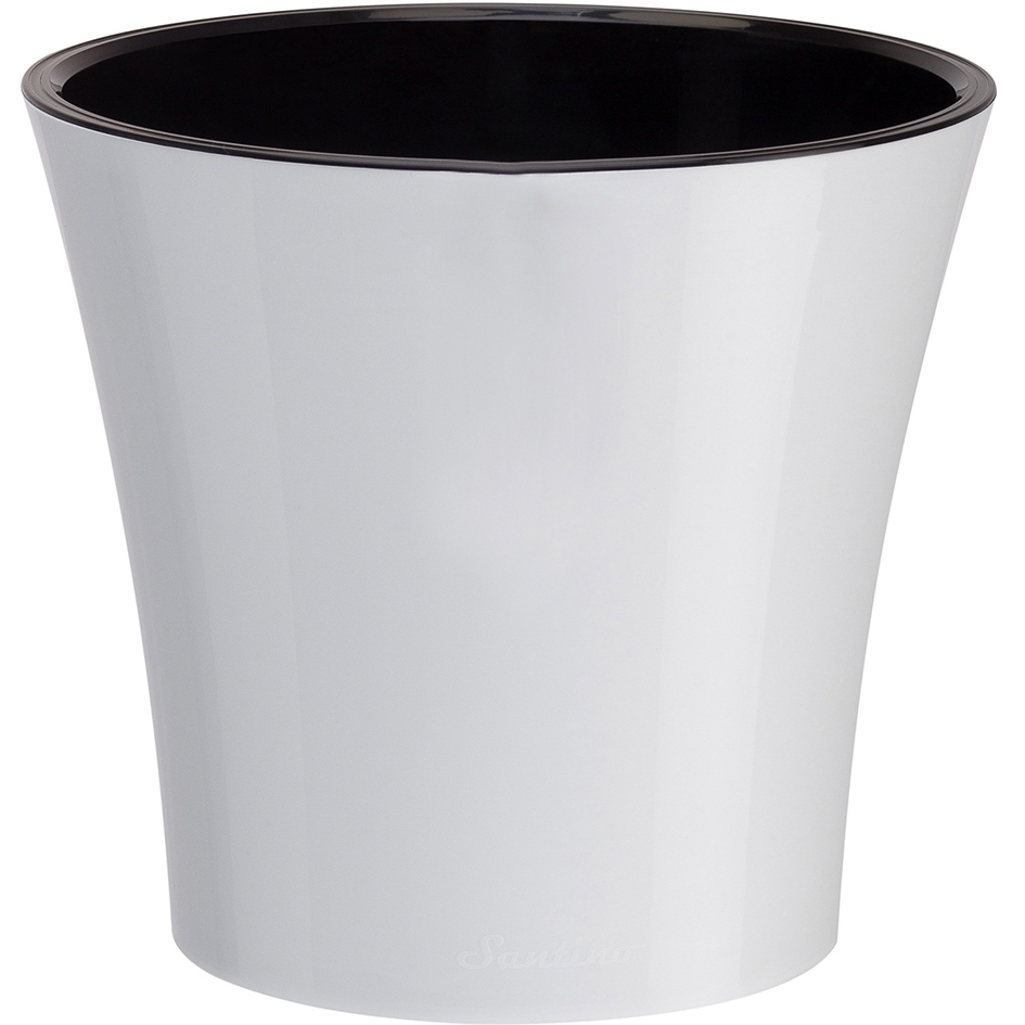 Вазон SANTINO Arte 2 л White/Black (2004338)