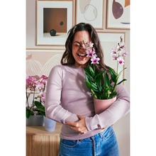 Вазон ELHO Vibes Fold Orchid High 13 см Pink (527693)