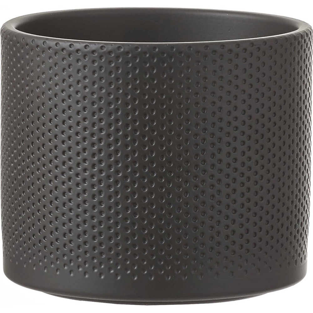 Кашпо EDELMAN Era 17.5 см Чорний матовий (1051639)