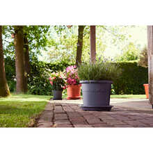 Вазон ELHO Algarve Cilindro 35 см Anthracite (529062)