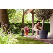 Вазон ELHO Algarve Cilindro 40 см Anthracite (529178)