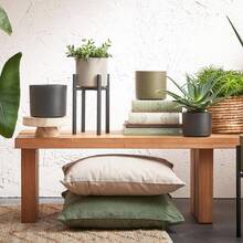 Кашпо EDELMAN Era Pot Round Рельєфний 2,3 л White (1051624)