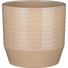 Кашпо EDELMAN Nola pot round 19.5см Beige (1138005)