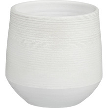 Кашпо EDELMAN Evora pot round 37см White (1148562)