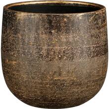 Кашпо EDELMAN Marcus pot round 21см Bronze Metallic (1155656)