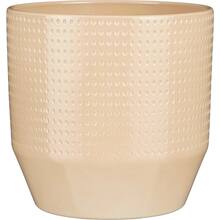 Кашпо EDELMAN Nola pot round 23.5см Beige (1157294)