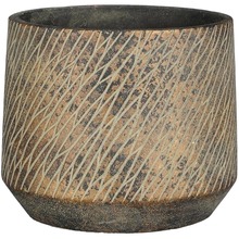 Кашпо EDELMAN Camino pot round 23.5 см dark/brown (1163942)