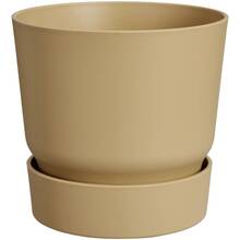 Горшок для растений ELHO Greenville Round 7,6 л Beige (537777)