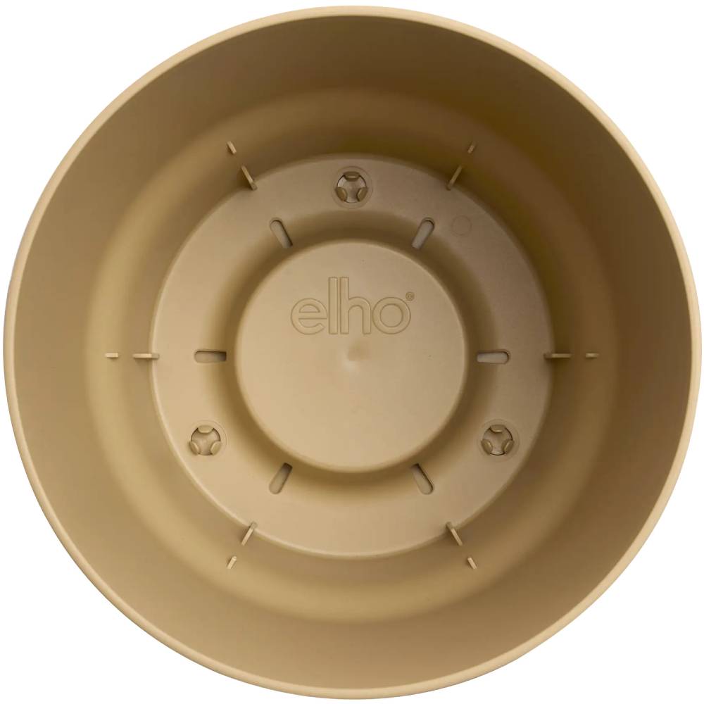 Горщик для рослин ELHO Greenville Round 2,1 л Beige (537951) Матеріал пластик