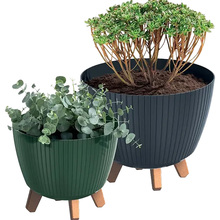 Горшок для растений PROSPERPLAST LAMIA 5л Green (DLAL240-2411U)