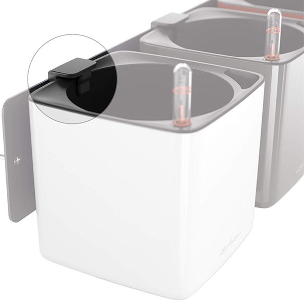 Держатель балконный LECHUZA  для CUBE 14 Black (13397) Материал пластик