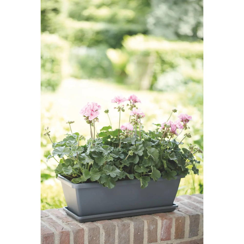 Підставка під вазон ELHO Barcelona 90 см Anthracite (121198) Розміри 90x17x3