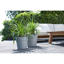 Горшок для растений ELHO Vibia Straight 25 x 23 см Light Granite (332495)
