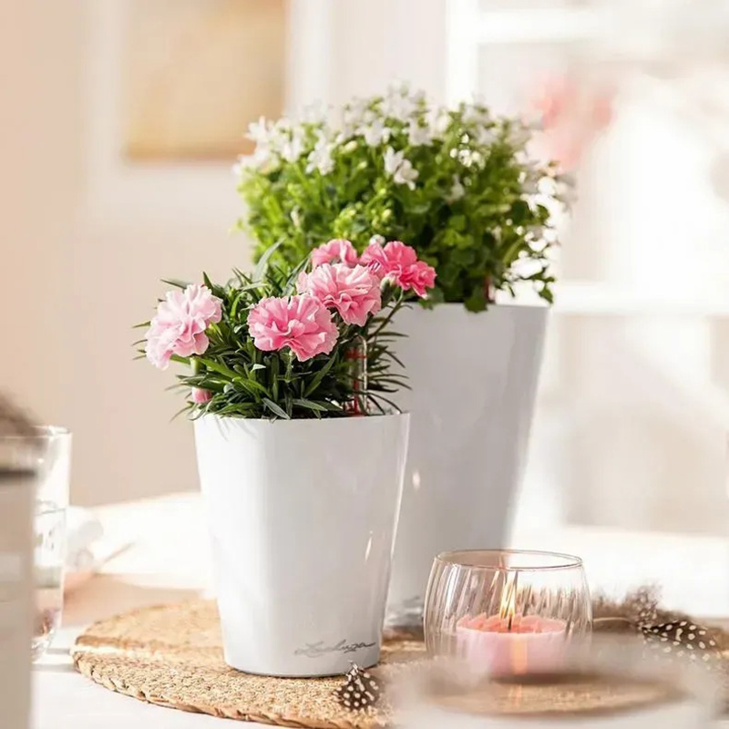 Фото 4 Кашпо LECHUZA Mini-Deltini Premium ярко-красный (14960)