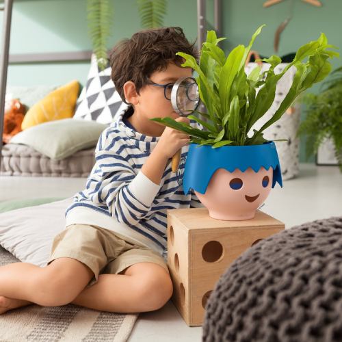 Горщик для рослин LECHUZA OJO Green (19042) Розміри 21 х 15,8