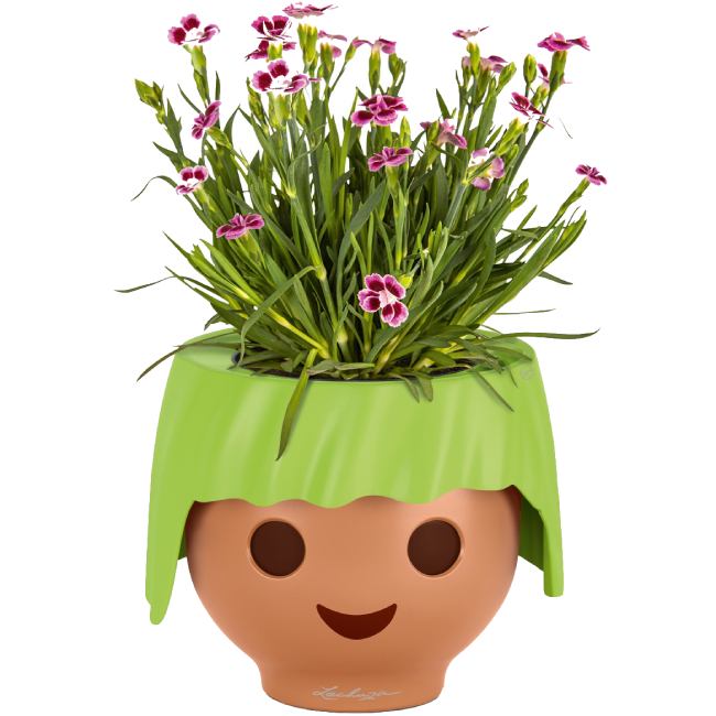 Горщик для рослин LECHUZA OJO Green (19042) Матеріал пластик