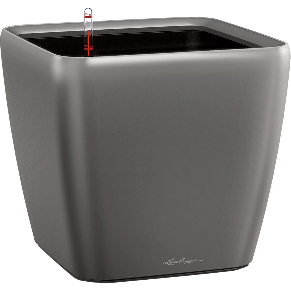 Горшок для растений LECHUZA Quadro Premium LS 21 Anthracite (16123)