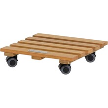 Подставка под вазон LECHUZA Natural Wood 28 см Natural (16780)