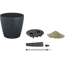 Вазон LECHUZA Classic Eco Eco 18 Dark Gray (18905)