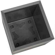 Горшок для растений LAMELA KARO 400x400х600 мм антрацит (9829927)