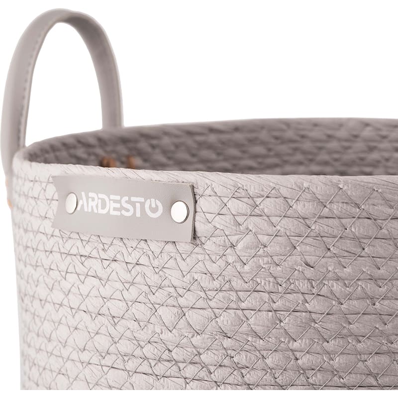 Кошик ARDESTO Minimalism 12 л Grey (ARHC2507RG) Додатково Зберігати у сухому місці