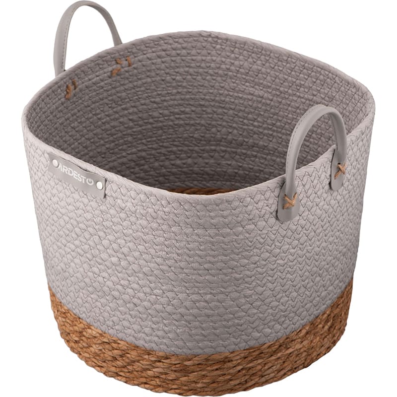 Кошик ARDESTO Minimalism 24 л Grey (ARHC2508RG) Матеріал тканина
