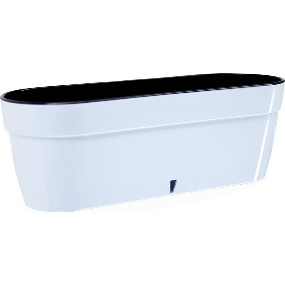 Вазон SANTINO Asti Window Box 12 л White-Black (2021489)
